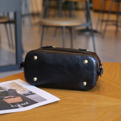 ÉLIXIA | Leather Boston Bag