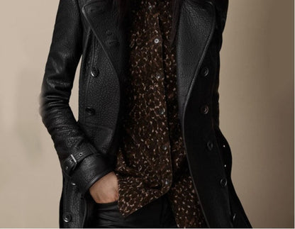 VALENTINA | Faux Leather Jacket 