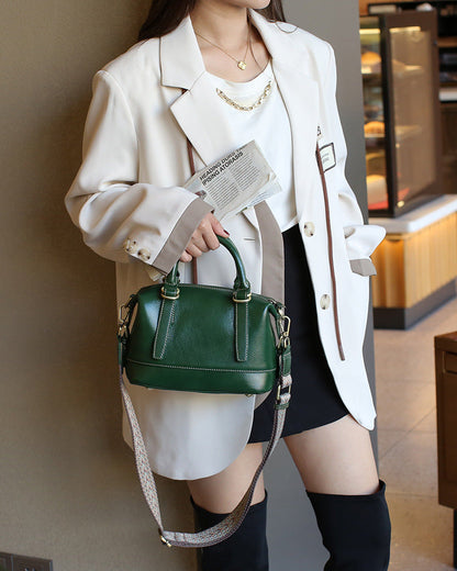 ÉLIXIA | Leather Boston Bag