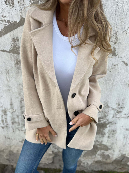 SELENE | Long Wool Coat
