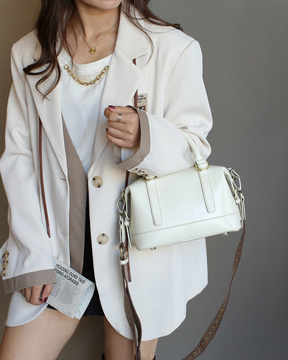 ÉLIXIA | Leather Boston Bag