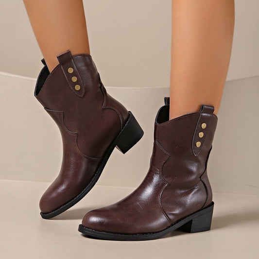 FELICE | Elegant Pointed Ankle Boots 
