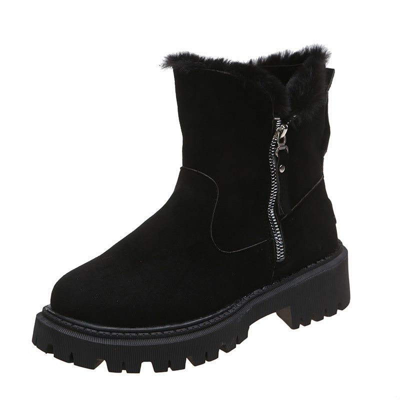 CHILI | Fur-lined Suede Boots