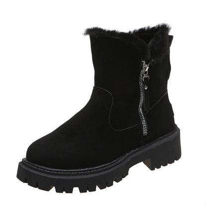 CHILI | Fur-lined Suede Boots