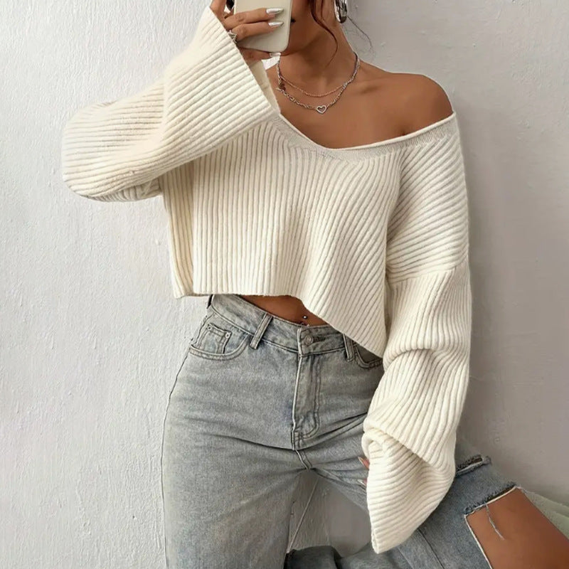 NIA | Loose Short Sweater