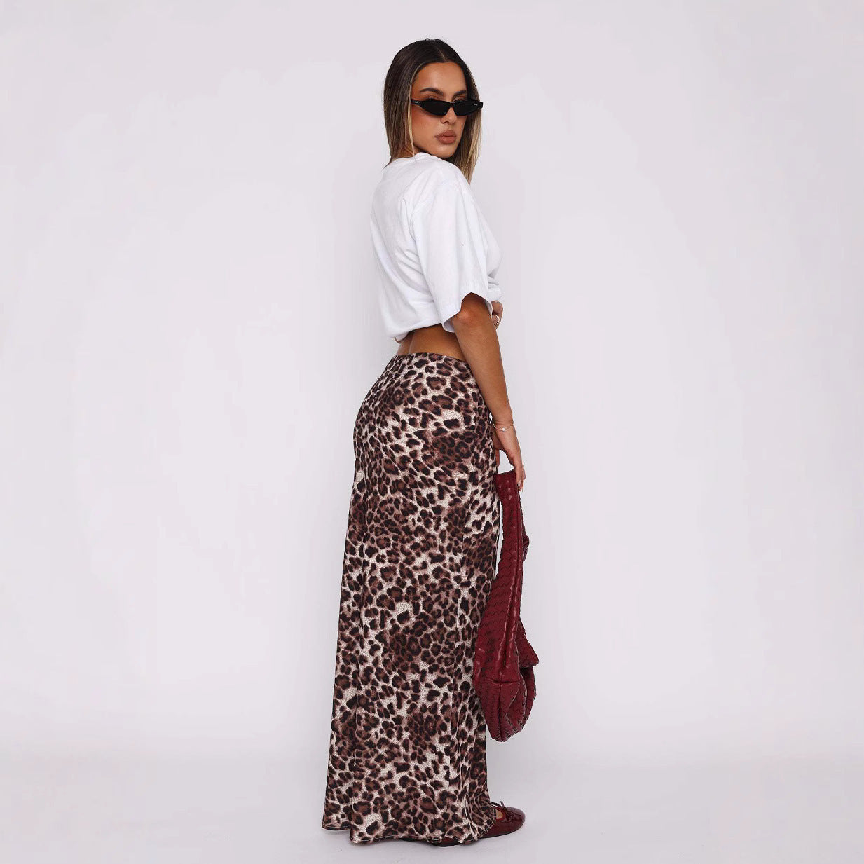 MIRANDA | Leopard Sheath Skirt
