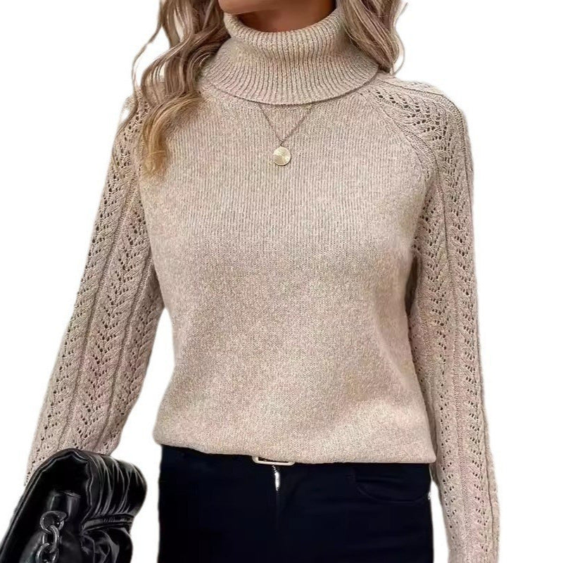 CELINE | Openwork Turtleneck Sweater