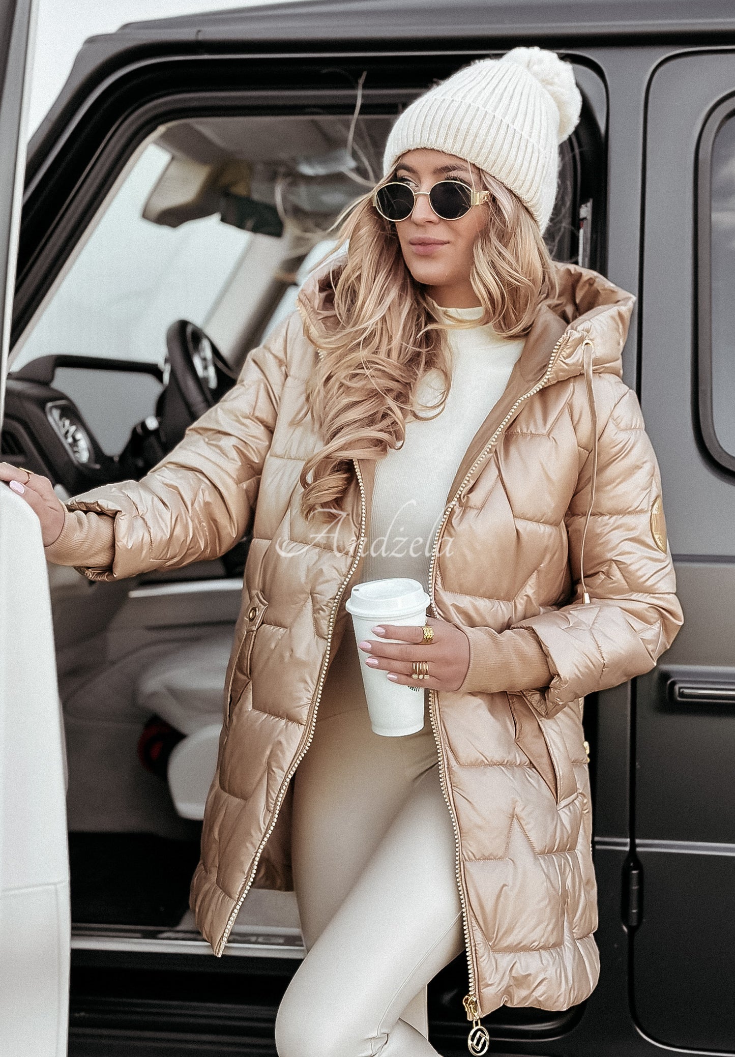 CHARLOTTE | Chaqueta de plumas Winter Elegance