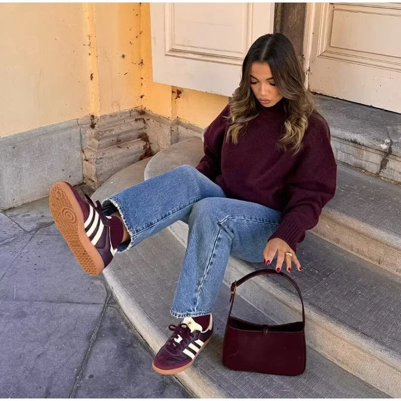 ALICE | Vintage Red Sweater