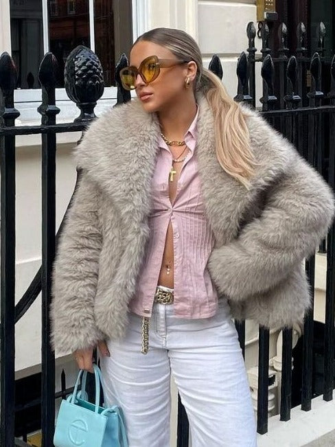 NEVIA | Fur ​​Winter Coat