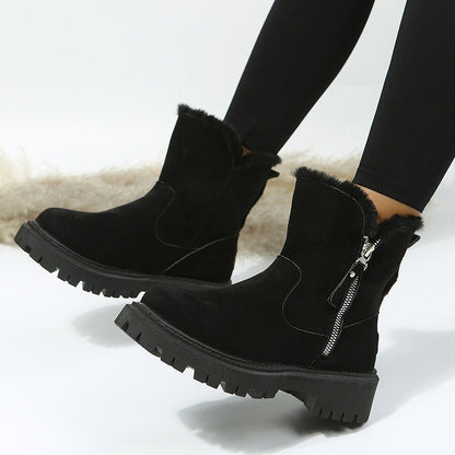 CHILI | Fur-lined Suede Boots