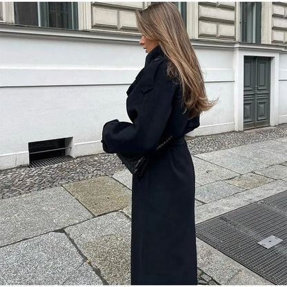 EMILIE | Abrigo de lana elegante 