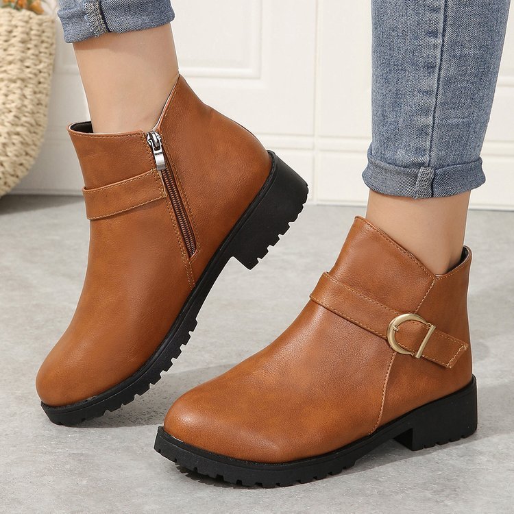DORA | Short Leather Boots