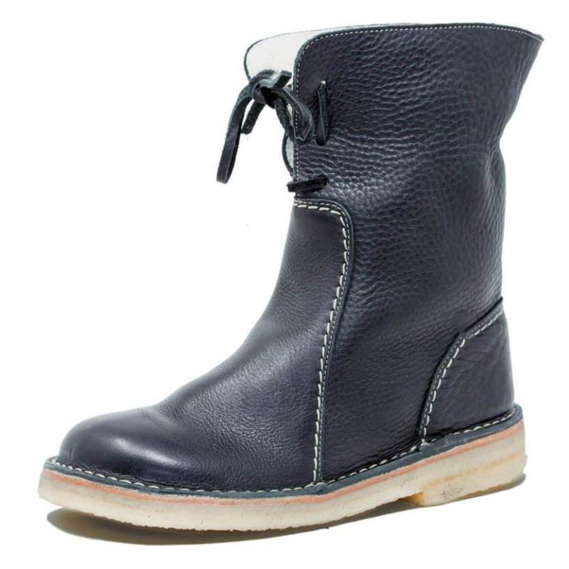 CHILA | Botas de piel y felpa