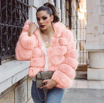 CALINE | Glamorous Fur Coat