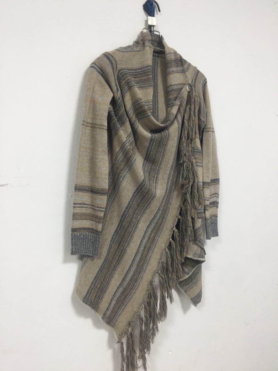 TESSA | Sweater Coat Stripes
