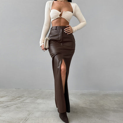 JULIETTE | High-end straight skirt 