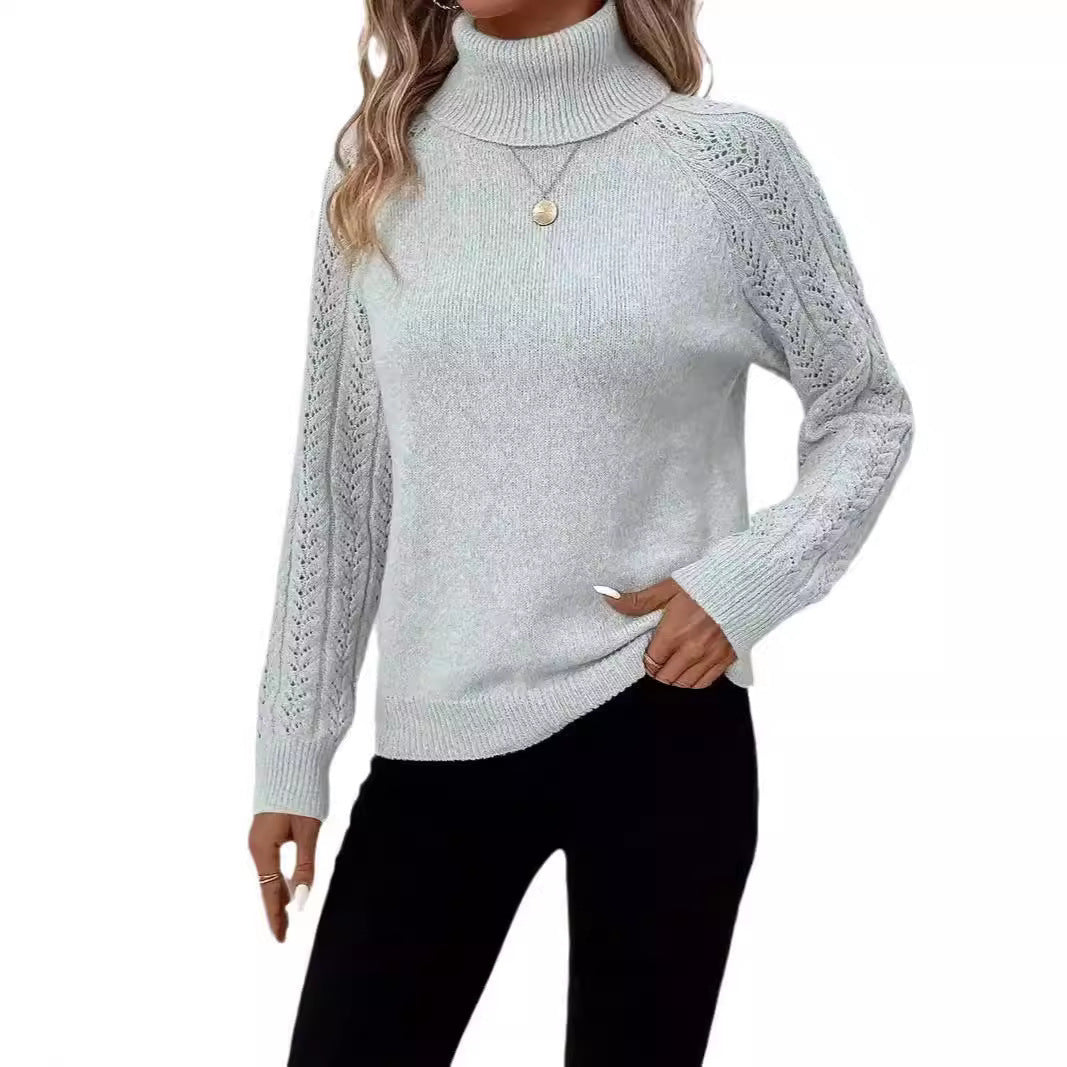 CELINE | Openwork Turtleneck Sweater