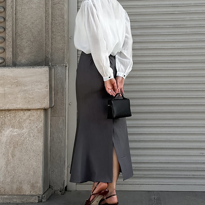 LILIAN | Haute Couture Fishtail Skirt 
