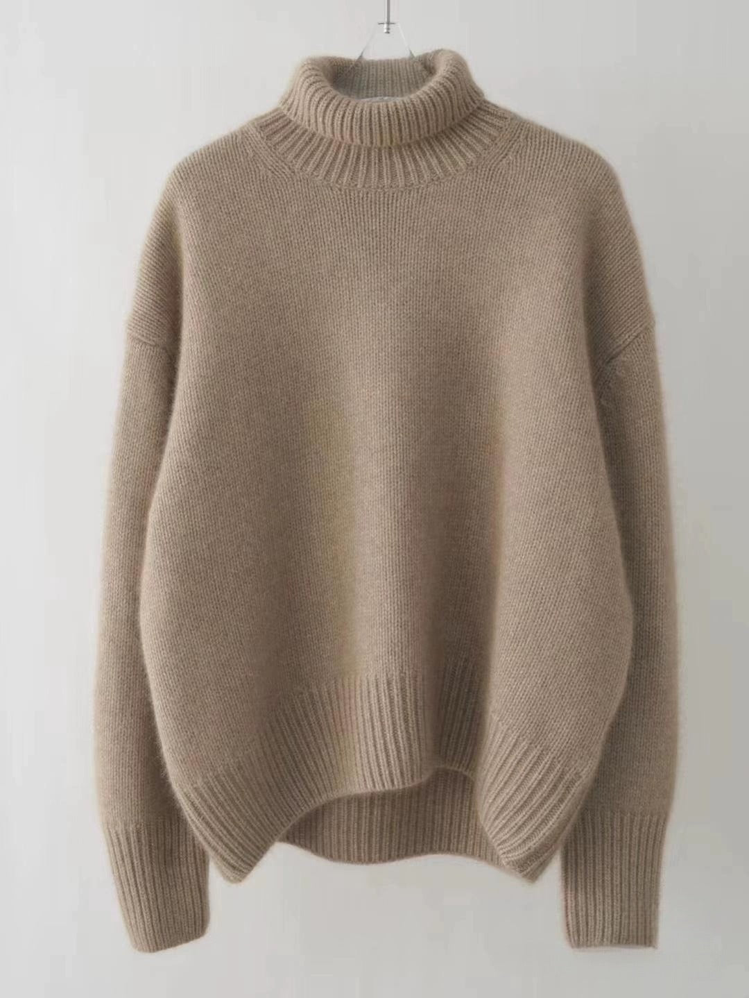 RINA | Cashmere Sweater with High Neck