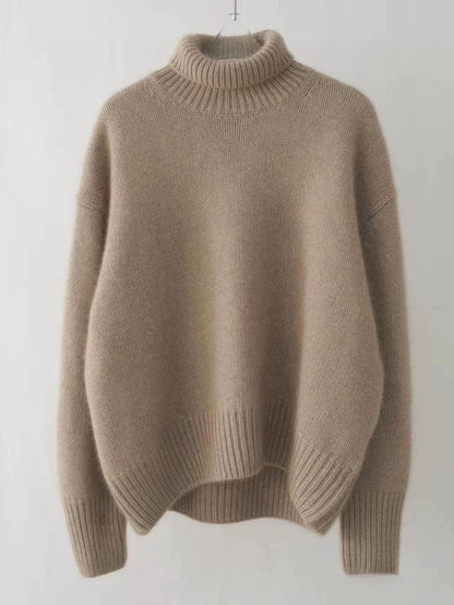 RINA | Cashmere Sweater with High Neck