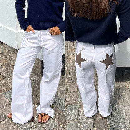 STELVIO | Jean Patchwork Rétro Étoilé