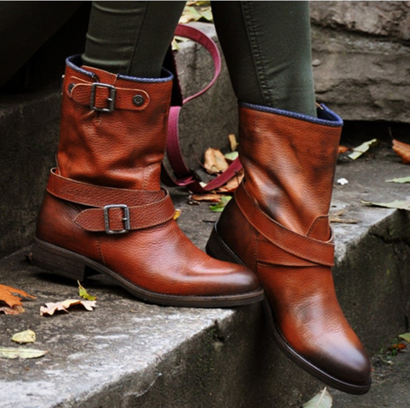NOVA | Martin Leather Boots