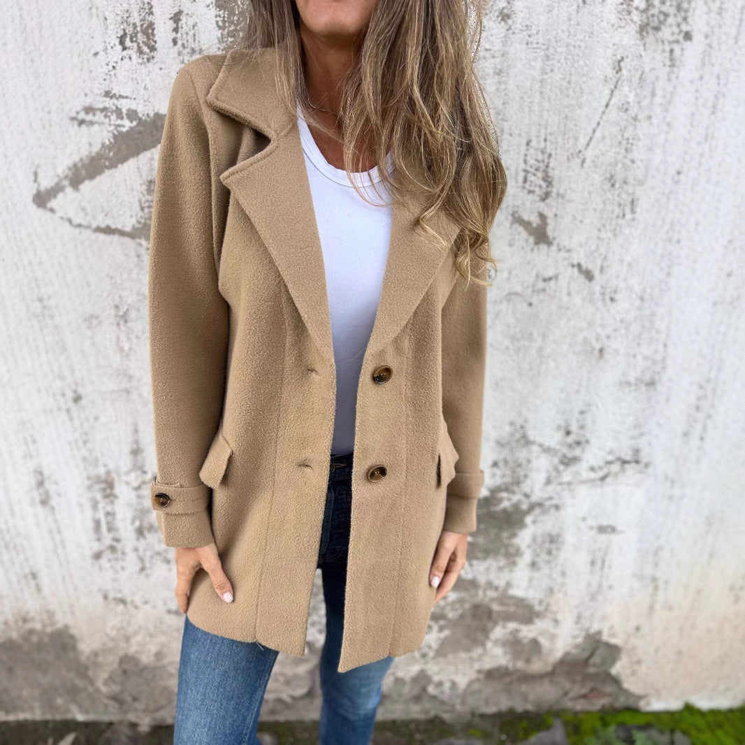 SELENE | Long Wool Coat