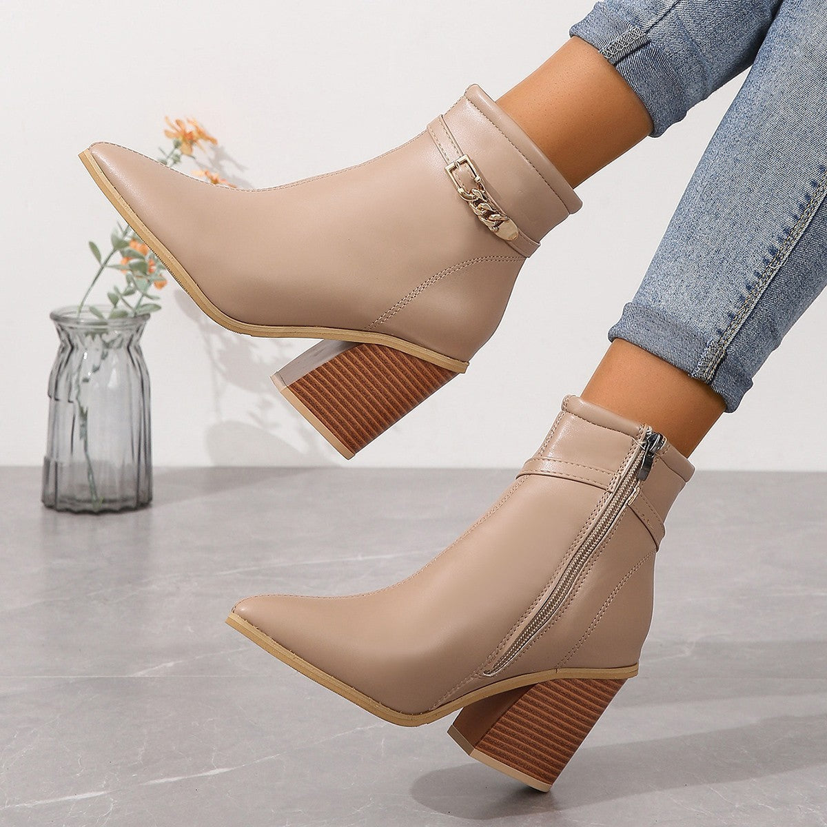 SELENA | Stylish High Boots