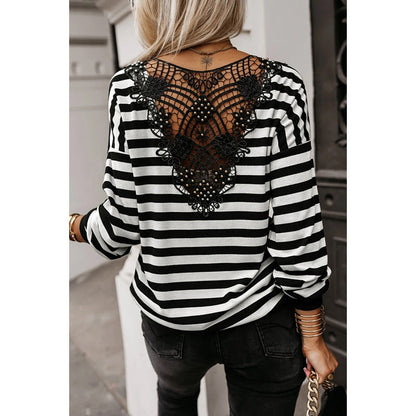 SAVINA | Striped Knitted Sweater 