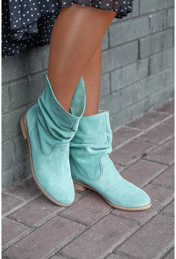 STELLA | Chic Low Heel Ankle Boots 