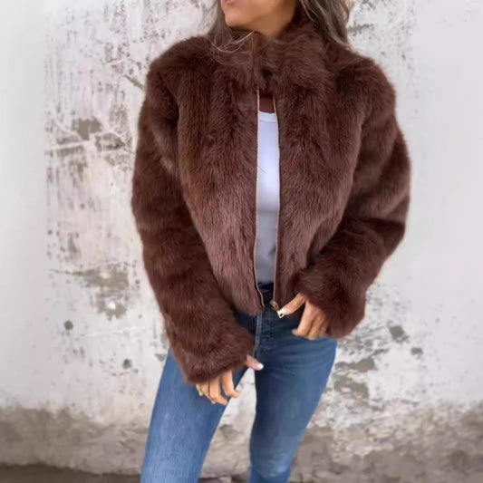 ÉLANCE | Ultra-Soft Fur Jacket