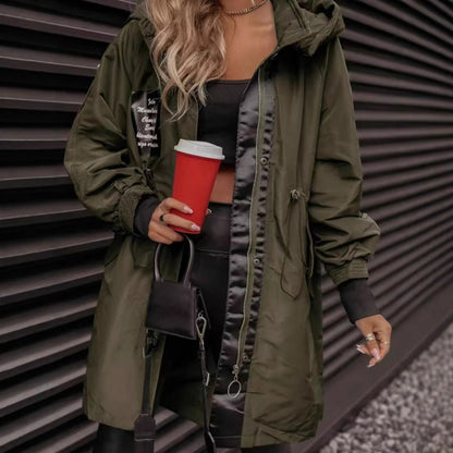 VIVIENNE | Mid-Length Casual Coat 