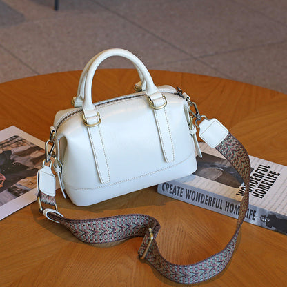 ÉLIXIA | Leather Boston Bag