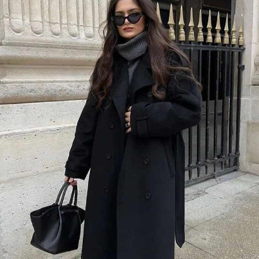 EMILIE | Chic Wool Coat 