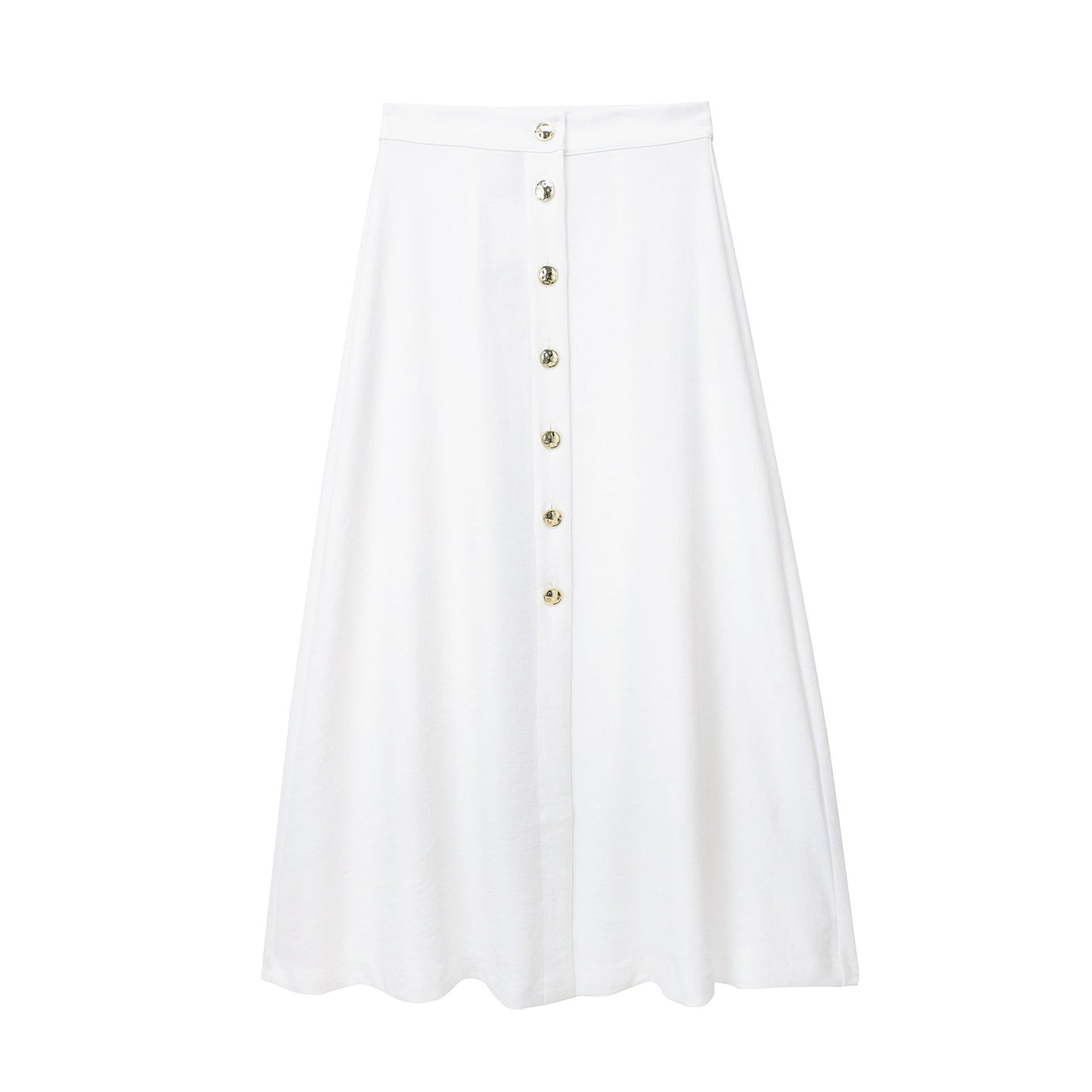 NATHALIE | Elegant Golden Skirt 