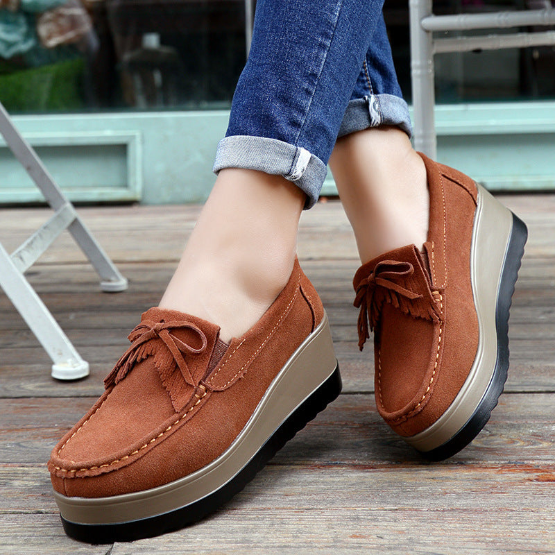CLARA | Fringe Style Shoes