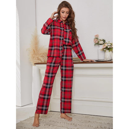 LYDIA | Plaid Relax Set
