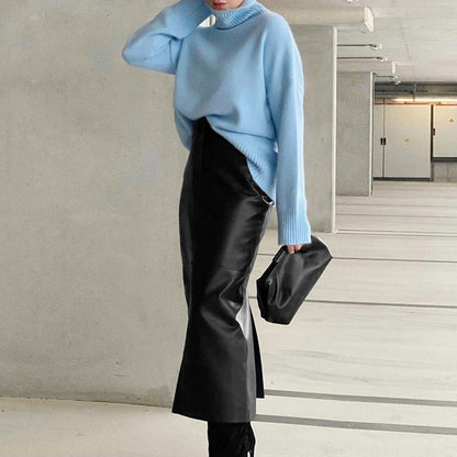 AUDREY | Parisian Elegance Straight Skirt 