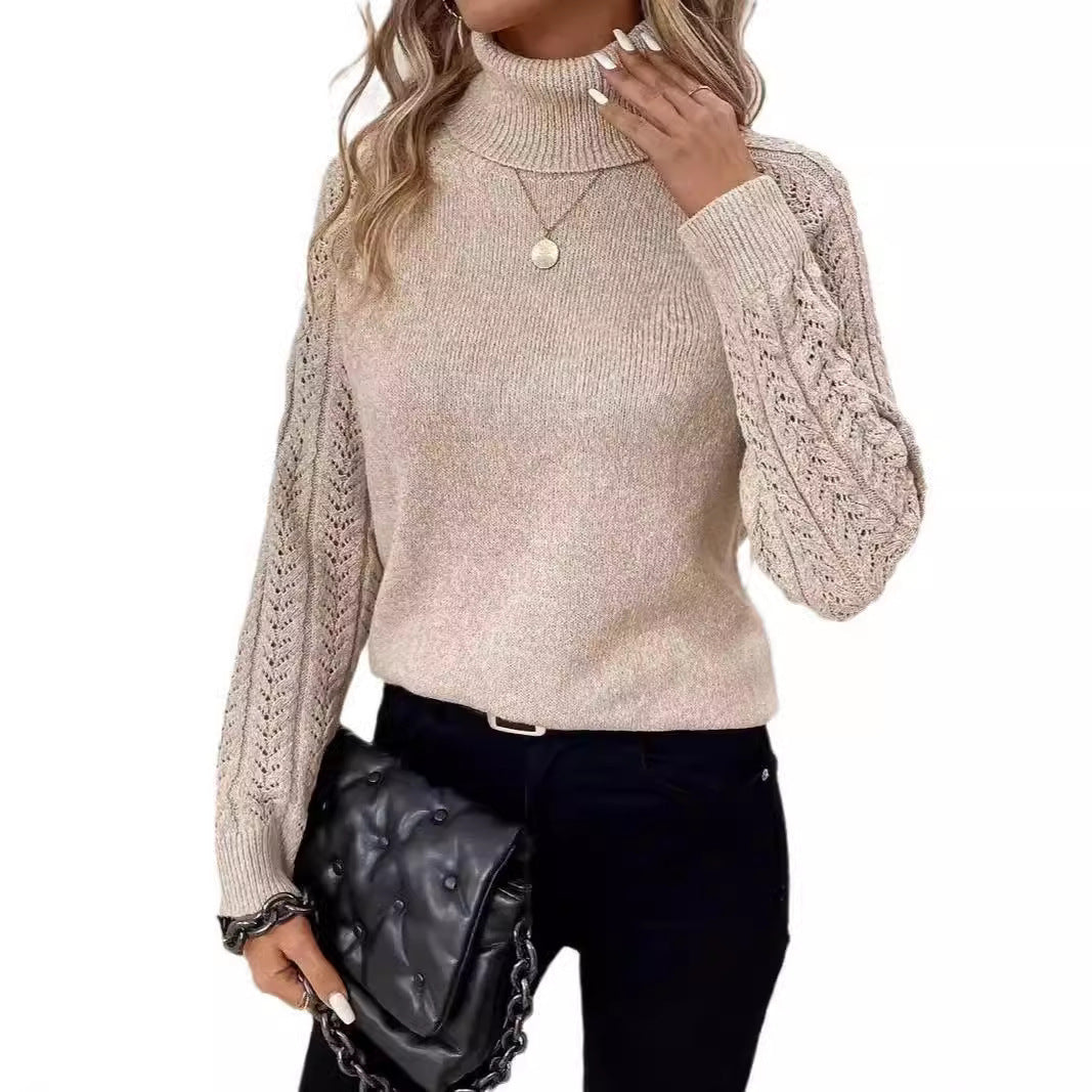 CELINE | Openwork Turtleneck Sweater