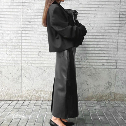 AUDREY | Parisian Elegance Straight Skirt 