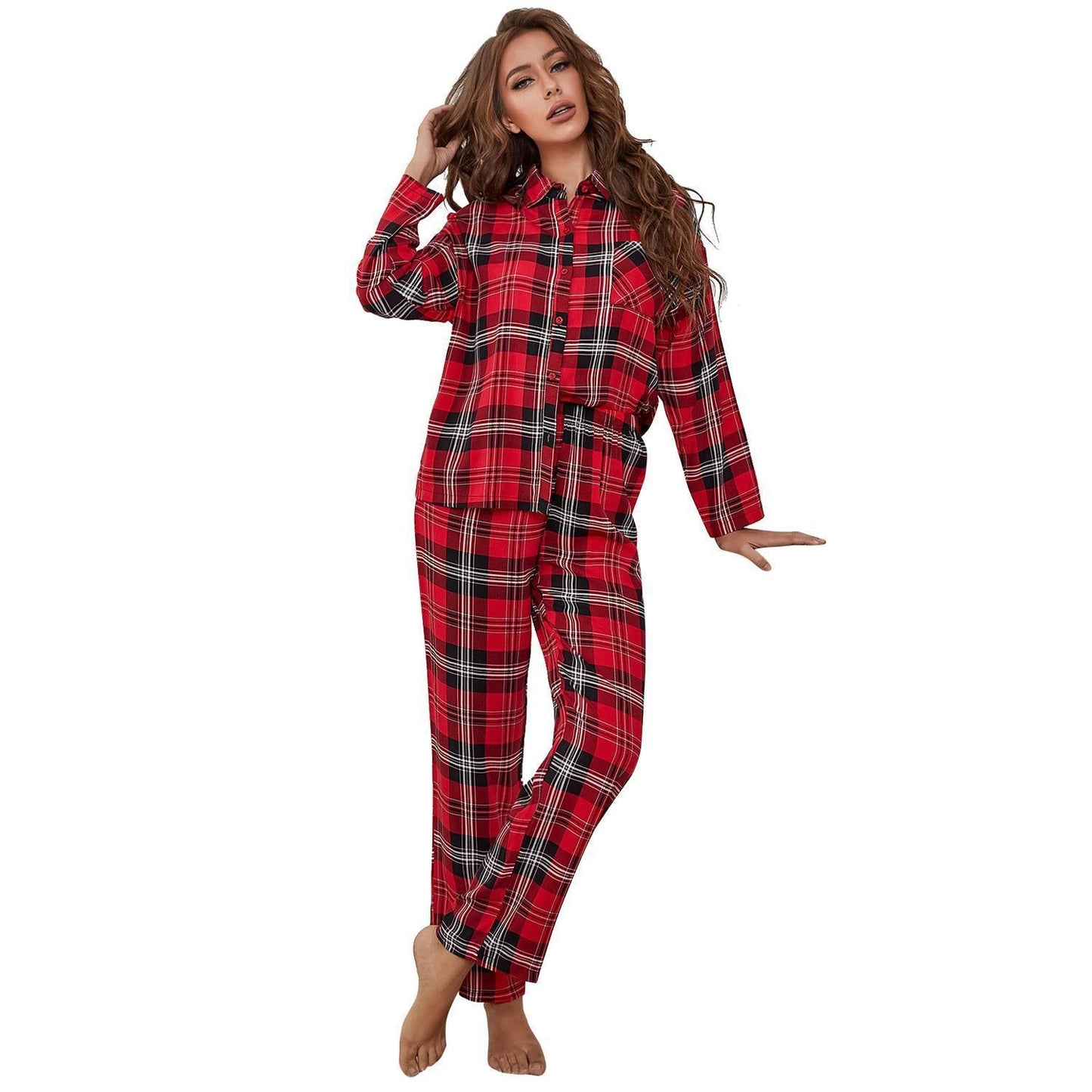 LYDIA | Plaid Relax Set