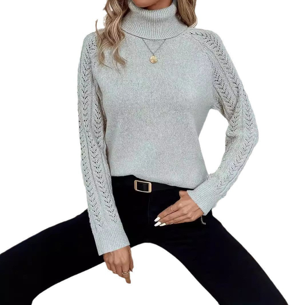 CELINE | Openwork Turtleneck Sweater