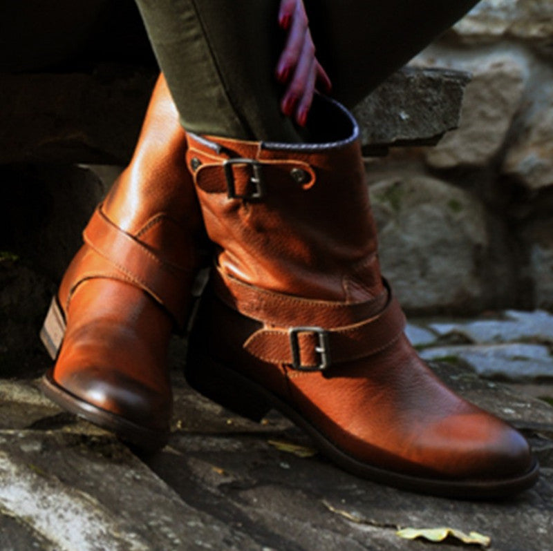 NOVA | Martin Leather Boots