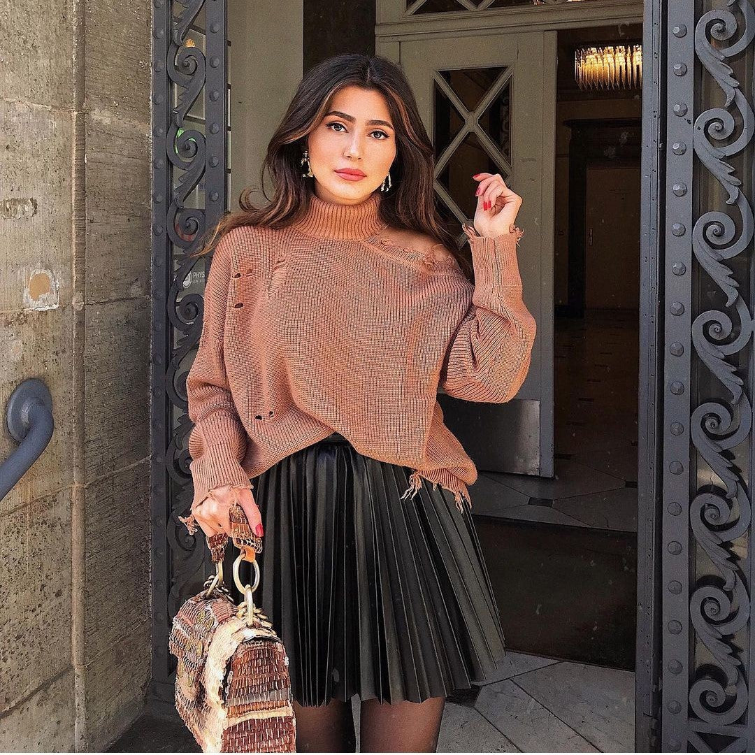 FLEURIE | Chic Pleated Skirt