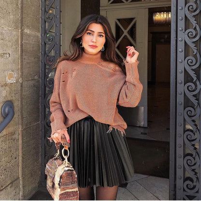 FLEURIE | Chic Pleated Skirt