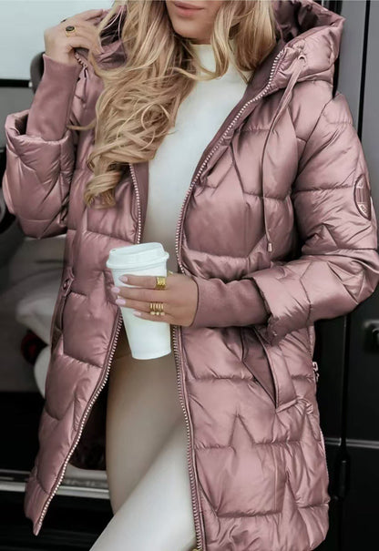 CHARLOTTE | Chaqueta de plumas Winter Elegance