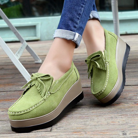 CLARA | Fringe Style Shoes
