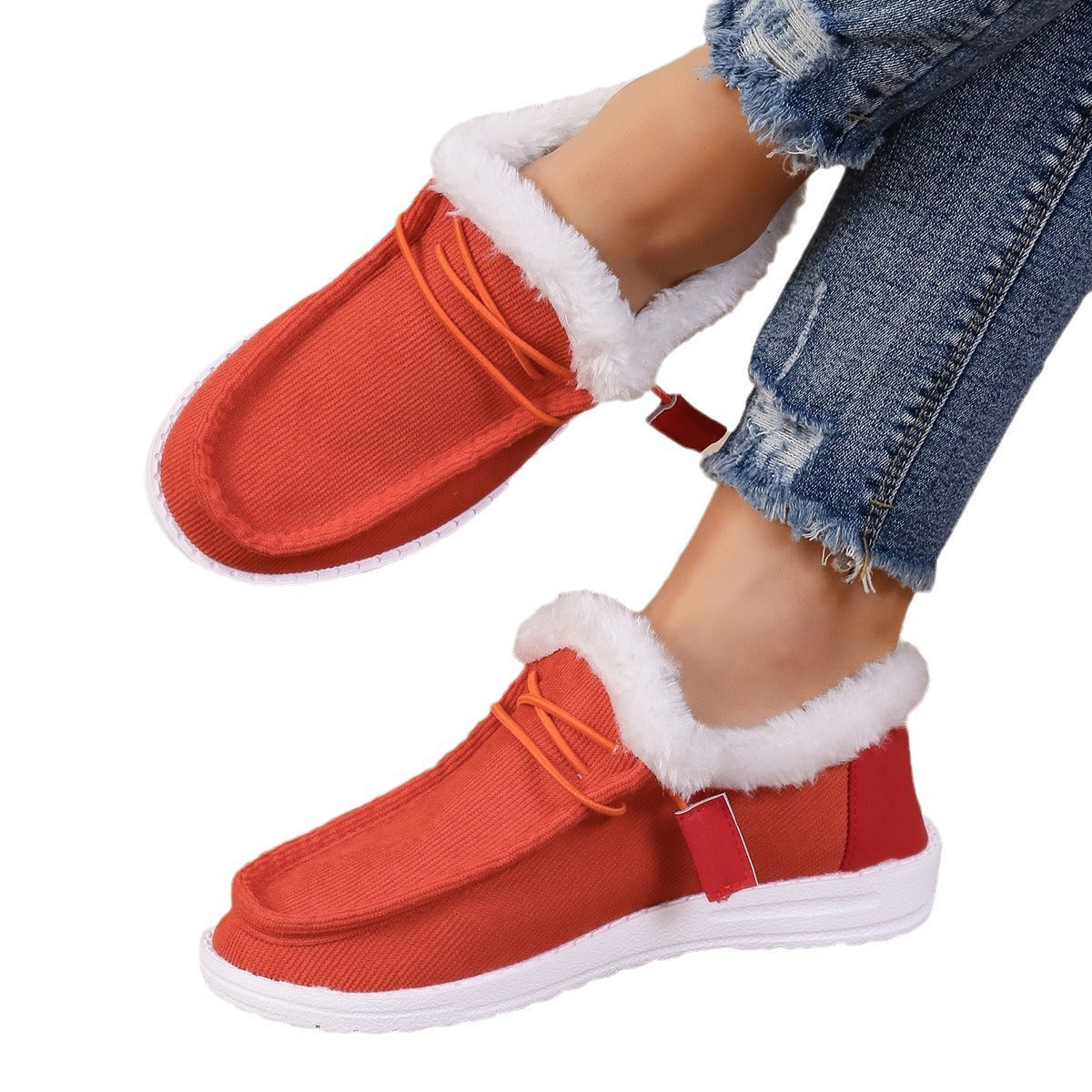 VELINA | Zapatos de felpa cálidos