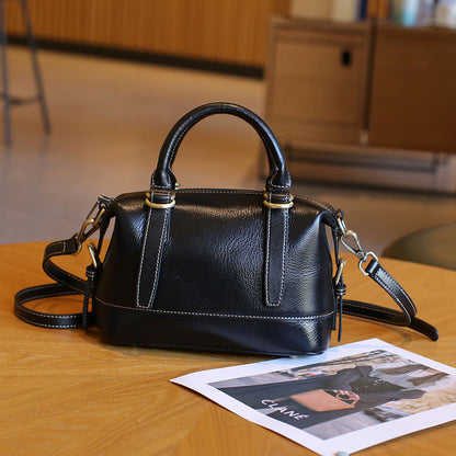 ÉLIXIA | Leather Boston Bag